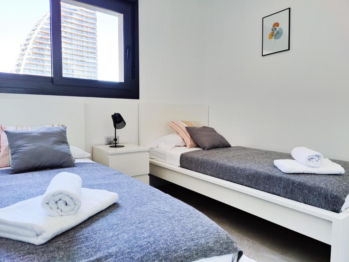 Sunset Cliffs Sea View Apartments Benidorm Exterior foto