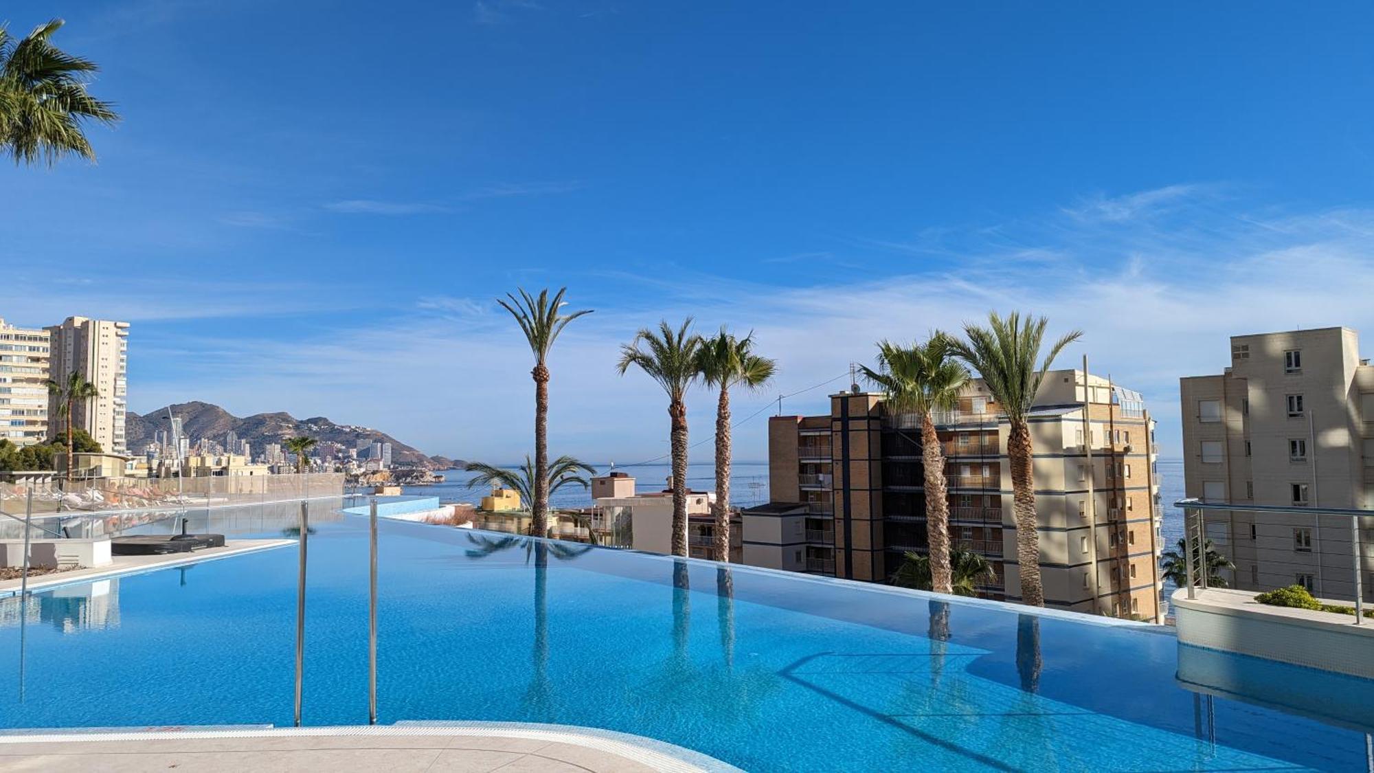Sunset Cliffs Sea View Apartments Benidorm Exterior foto