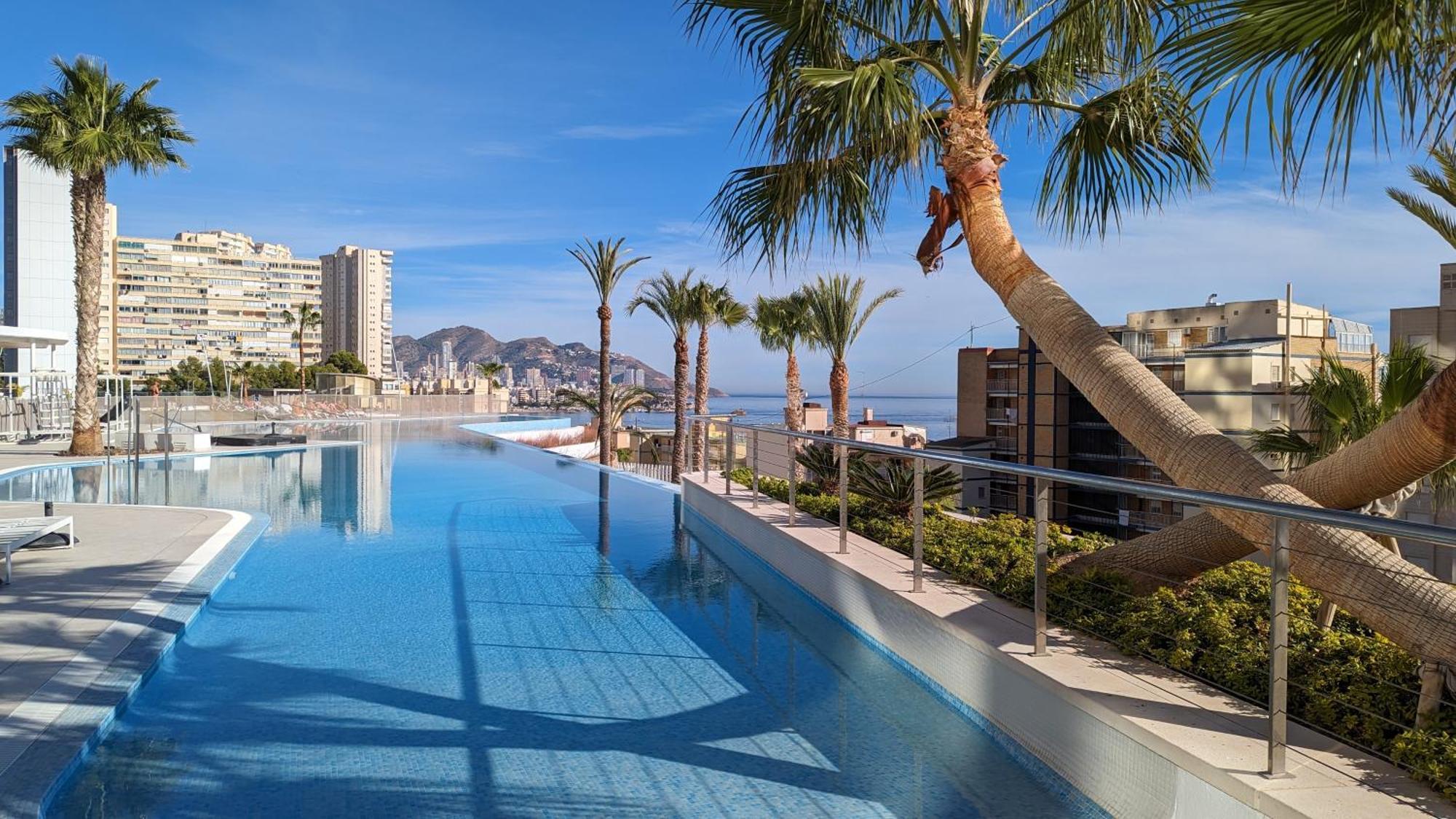 Sunset Cliffs Sea View Apartments Benidorm Exterior foto